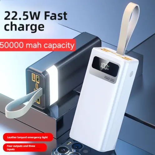 Alta Capacidad 50000mAh Portable Powerbank PD 22.5W Fast Charging Power Bank's photo #1