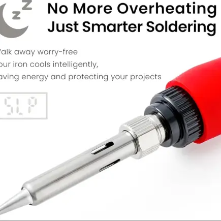 Kit de Soldadura Plusivo 60W 500°c 110V – Incluye Folleto Gratuito "El Arte Perdido de la Soldadura"'s photo #2