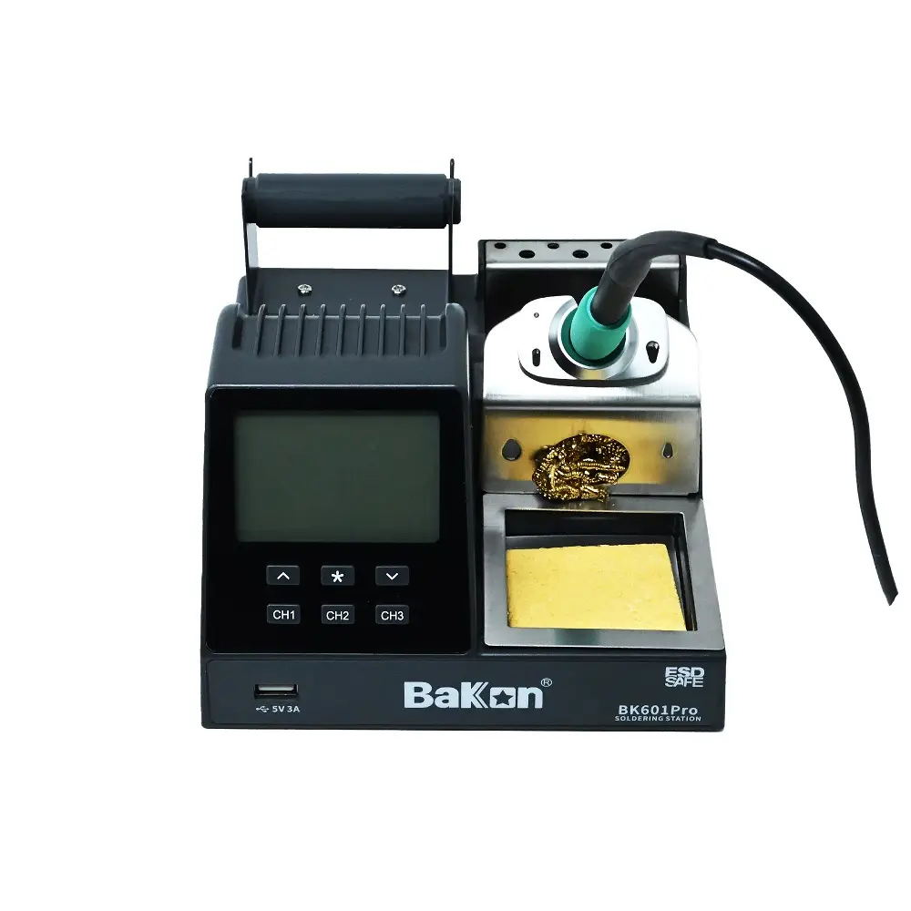Kit de estación de soldadura de precisión BK601Pro de 120 W con 3 canales de memoria — imagen 8