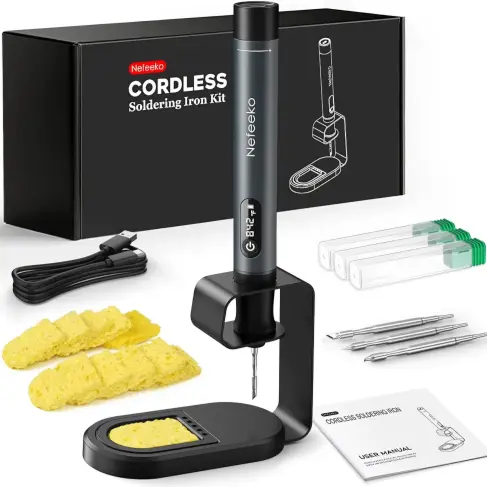 Kit de Soldador Inalámbrico Nefeeko – Portátil, Recargable y Listo para Usar — imagen 1