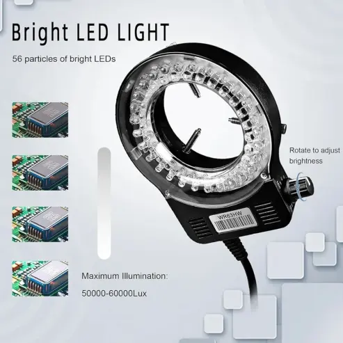 Microscopio Digital HDMI Nice-Power – 13MP Sony IMX323 – 150X con Luz LED y Soporte Plegable's photo #5