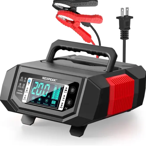 CARGADOR INTELIGENTE AUTOMÁTICO 12V 20A / 24V 10A (MULTIETAPA) — imagen 1