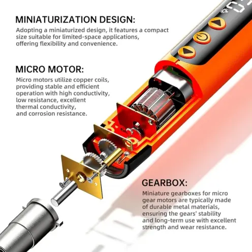 KIT DESTORNILLADOR ELÉCTRICO DE PRECISIÓN TKS003 – 120 EN 1 — imagen 5