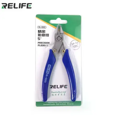Pinza Profesional RELIEF 5″ – Mango Ergonómico para Uso Prolongado's photo #1