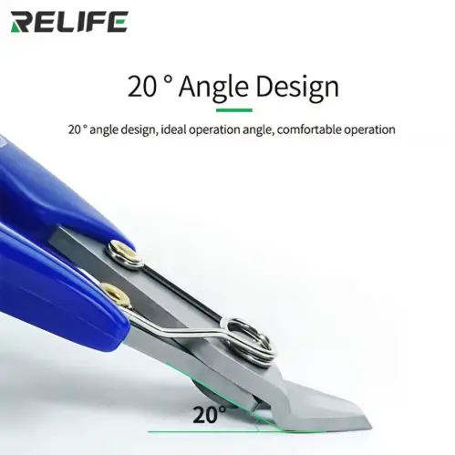 Pinza Profesional RELIEF 5″ – Mango Ergonómico para Uso Prolongado's photo #2