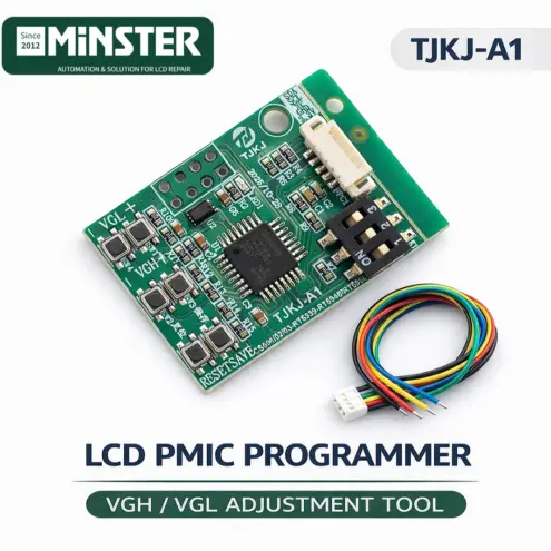 Módulo Programador TJKJ-A1 – Herramienta Universal para Ajuste de Voltaje VGH/VGL en Reparación de Paneles LCD/LED — imagen 1