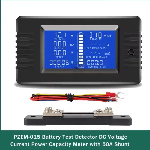 PZEM-015 Probador de Baterías DC con Shunt 50A – Mide Voltaje, Corriente hasta 50A, Capacidad en mAh y Resistencia Interna's photo #1