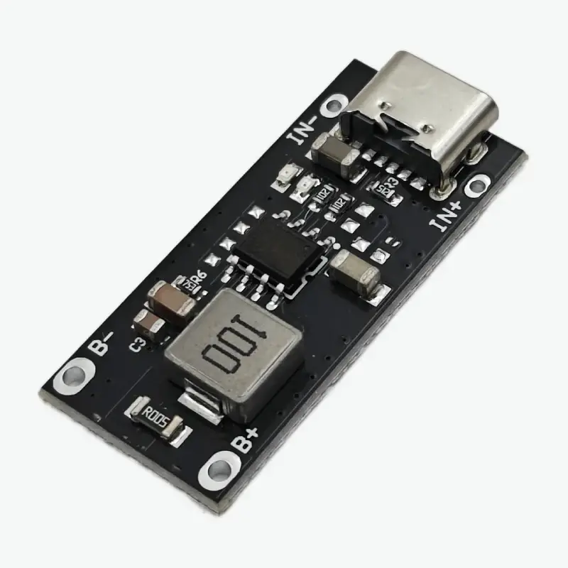 Módulo Cargador Rápido IP2312 Type-C 3A para Baterías Litio 18650 (5V a 4.2V)'s photo #1