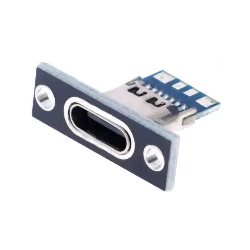 Conector Hembra USB Tipo C – 4 Pines – Para PCB o Proyectos DIY's photo #1