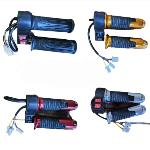 Juego de Puños Antideslizantes para Moto Eléctrica – Universales 22mm – Mejora el agarre y la comodidad's photo #1