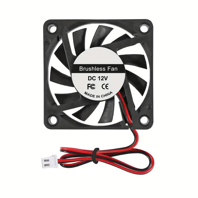 Ventilador Brushless 12V DC – Sin escobillas – Para cargadores de motos eléctricas, fuentes, amplificadores y proyectos DIY's photo #1