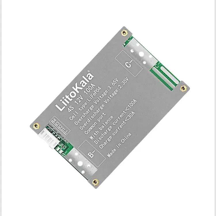 BMS Liitokala 4S 12V 100A para Baterías LiFePO4 – Placa de Protección con Balanceo de Celdas's photo #3