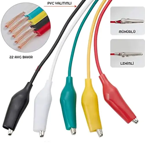 Caimanes con cables, juego de 5's photo #4