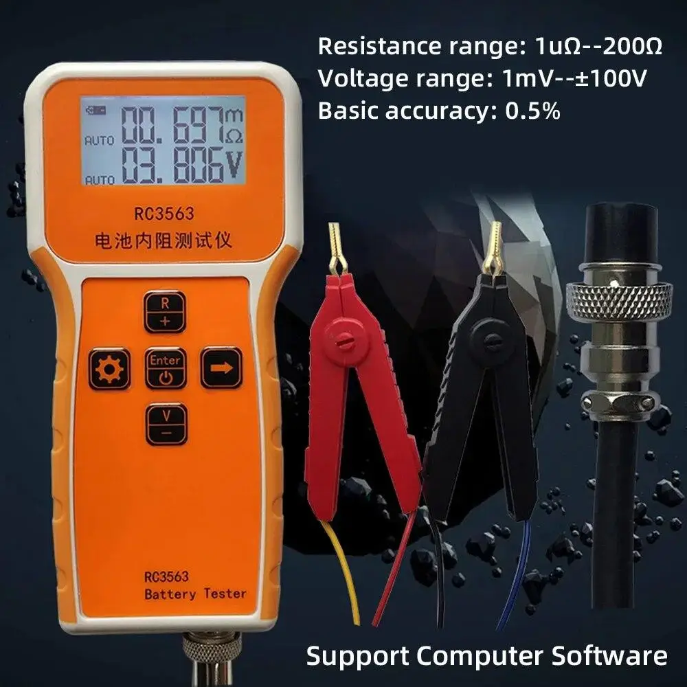 RC3563 Tester Resistencia Interna para todo tipo de baterías's photo #9