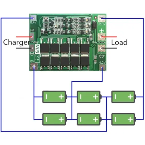 BMS 3S 12V 60A Balance's photo #2