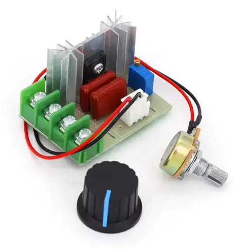Controlador de velocidad del Motor AC 50-220V 2000W 25A SCR Módulo regulador de voltaje electrónico de alta potencia 's photo #3
