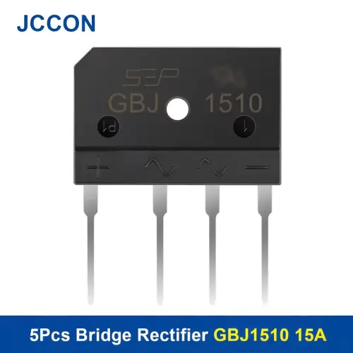 Rectificador de puente GBJ1510 15A para cocina de inducción, rectificador de puente para horno de microondas's photo #1