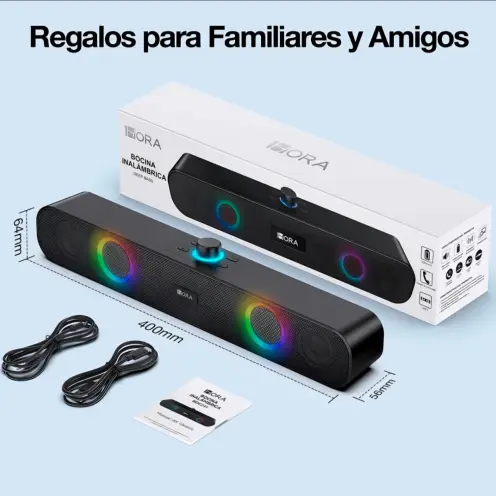 Barra de sonido Bluetooth 1Hora BOC241 Calidad de Sonido — imagen 1