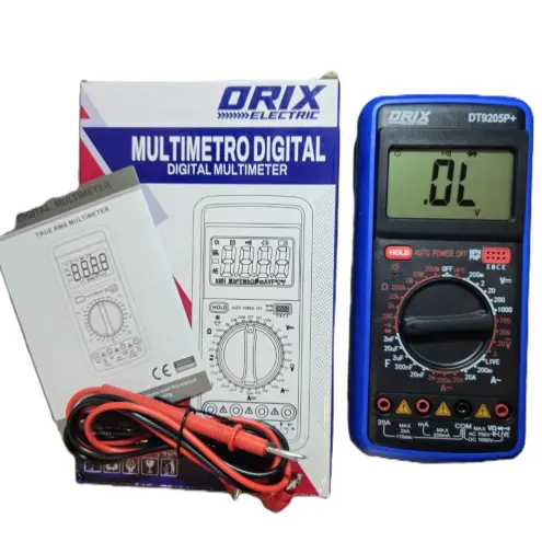 Multimetro DRIX Electric DT9205P+ — imagen 1