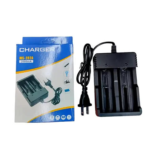 Cargador de batería/4.2V/2000mAh Batería Litio-LiFePO4 recargable-Negro's photo #2