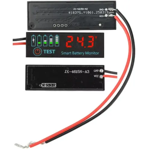 Indicador de nivel de batería 3S-12S 3S-14S DC7-55V 12V 24V 36V 48V 18650 Lipo Litio Placa de capacidad's photo #2