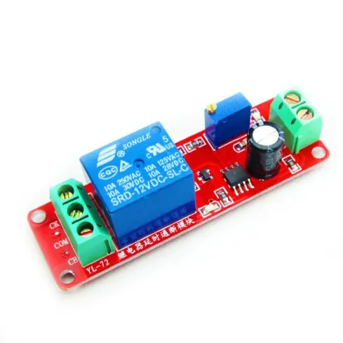 Timer Switch Temporizador Ajustable 0-10 Seg LM555's photo #1