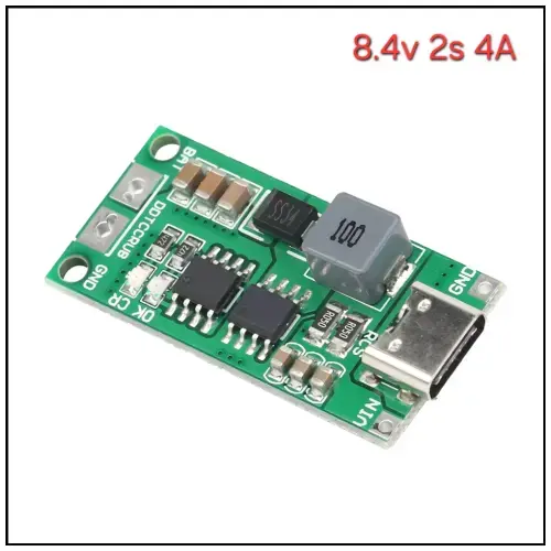 Módulo de carga 2S 4A 8.4V — imagen 1