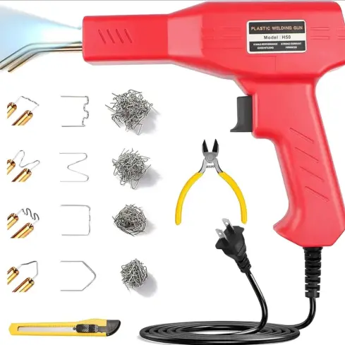 Grapadora caliente de 50 W, máquina de soldadura de plástico, kit de reparación's photo #1