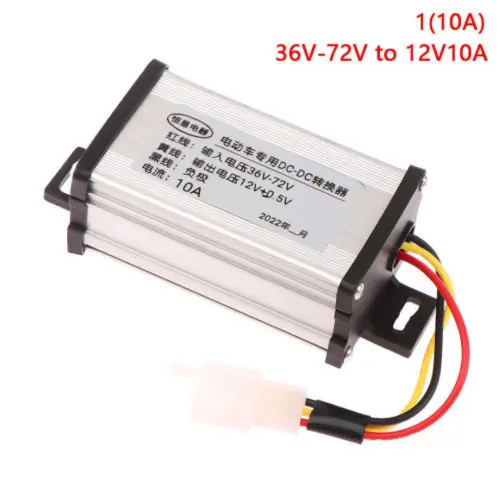 Caja de luces DC-DC 36 V 48 V 60 V 72 V reductor de voltaje a 12 V 10 A — imagen 1