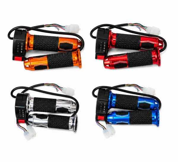 Puños de Pulso Universales con Acelerador – 4 Niveles de Velocidad – Agarre Antideslizante – Para Motos Eléctricas y Scooters's foto | Elecpro Havana |  BizneCubano