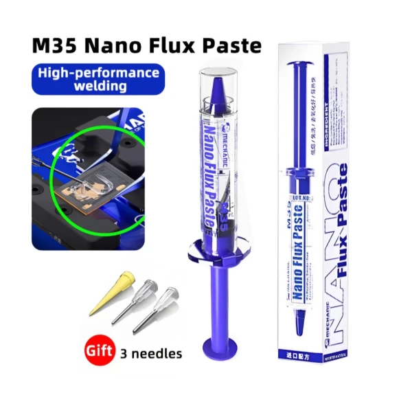 Pasta Flux MECHANIC M35 Nano 10cc's foto | Elecpro Havana |  BizneCubano