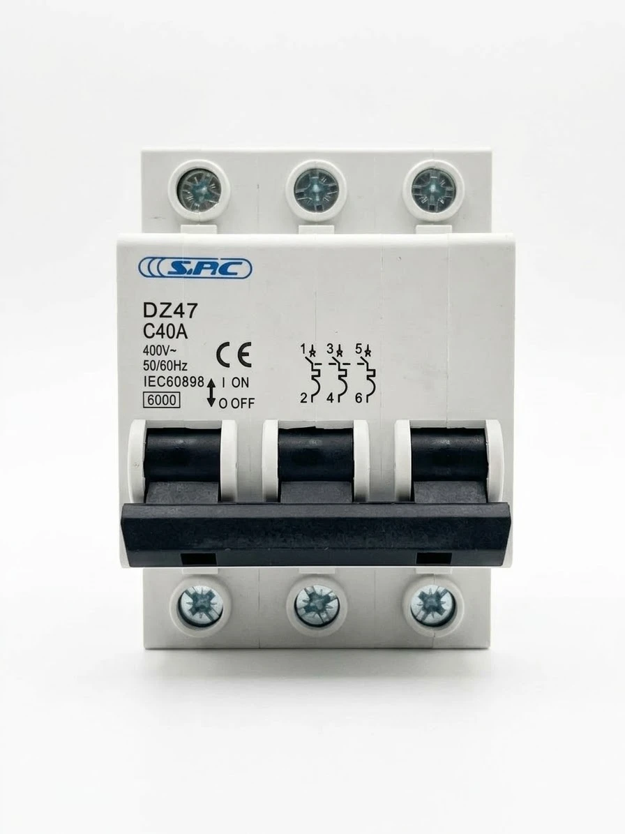 Breaker SPC DZ47 C40A 3P's foto | Elecpro Havana |  BizneCubano