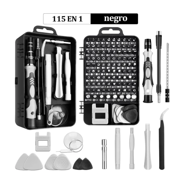Destornillador 115 en 1 kit de reparación's foto | Elecpro Havana |  BizneCubano