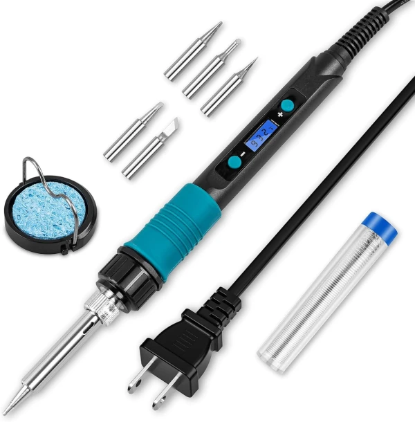 Kit de soldadura digital de control de temperatura 110V de 60W~500°c's foto | Elecpro Havana |  BizneCubano