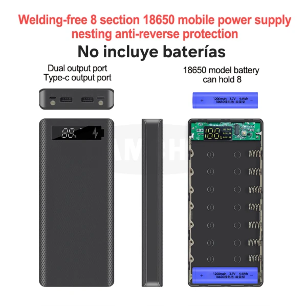 Caja Power Bank de 5V/2A, 10W. No incluye batería's foto | Elecpro Havana |  BizneCubano