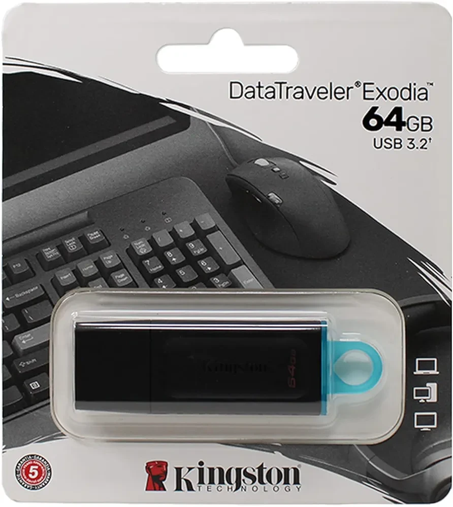 Memoria Kingston - Unidad flash USB 3.2 (64 GB's foto | Elecpro Havana |  BizneCubano