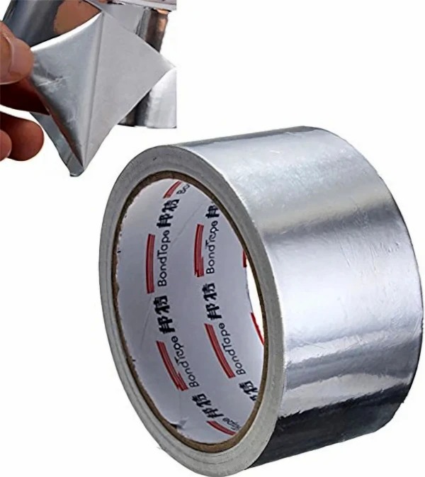 Cinta de aluminio de 5cm x 18metros, cinta adhesiva de Metal aislante's foto | Elecpro Havana |  BizneCubano