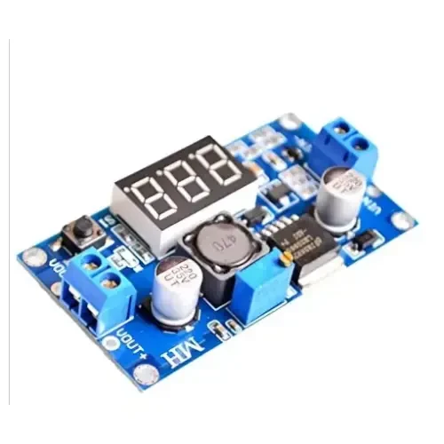 LM2596 Buck 3A DC-DC Voltaje Ajustable Step-Down + Voltímetro's foto | Elecpro Havana |  BizneCubano