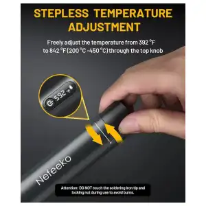 Kit de Soldador Inalámbrico Nefeeko – Portátil, Recargable y Listo para Usar miniatura 2
