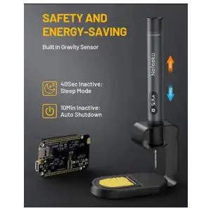 Kit de Soldador Inalámbrico Nefeeko – Portátil, Recargable y Listo para Usar miniatura 8
