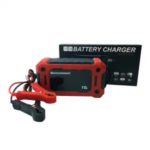 Cargador y Mantenedor Inteligente 12V 10A – Compatible con AGM, GEL, Plomo-Ácido y LiFePO4 miniatura 1