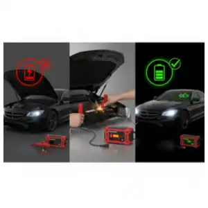 Cargador y Mantenedor Inteligente 12V 10A – Compatible con AGM, GEL, Plomo-Ácido y LiFePO4 miniatura 2