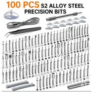 KIT DESTORNILLADOR ELÉCTRICO DE PRECISIÓN TKS003 – 120 EN 1 miniatura 2