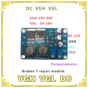 Placa Universal Ajustable VGH/VGL CB V869K-20 – Para Reparación de T-CON LCD – Previene Quemado de Pantalla miniatura 3