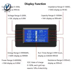 PZEM-015 Probador de Baterías DC con Shunt 200A – Mide Voltaje, Corriente (hasta 200A), Capacidad en mAh y Resistencia Interna miniatura 3