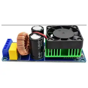 Módulo Amplificador Clase D IRS2092 – 500W Alta Fidelidad – Fuente Dual ±58V a ±70V miniatura 2