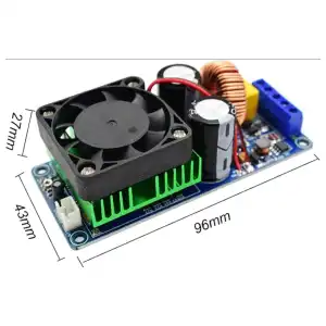 Módulo Amplificador Clase D IRS2092 – 500W Alta Fidelidad – Fuente Dual ±58V a ±70V miniatura 3