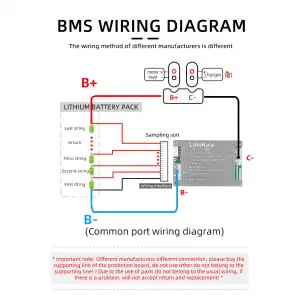 BMS Liitokala 4S 12V 100A para Baterías LiFePO4 – Placa de Protección con Balanceo de Celdas miniatura 2