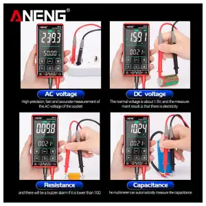 Multimetro Aneng 621A Táctil miniatura 4