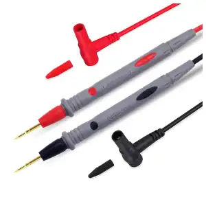 Cables Punta de aguja para multimetros y demas miniatura 1